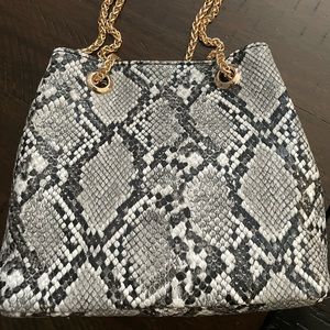 Snake print purse/crossbody bag